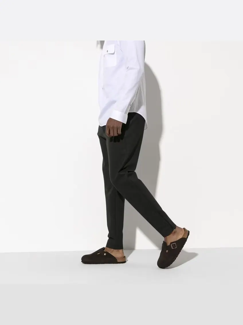 Коричневые клоги Birkenstock Boston Soft Footbed — изображение 5 из 12, коричневый