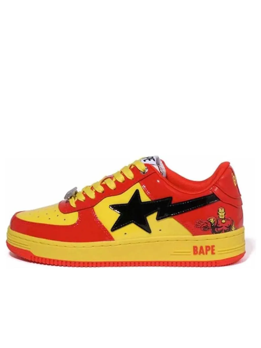 Кроссовки A BATHING APE x Marvel Comics Bape Sta Low 'Iron Man' — изображение 1 из 1