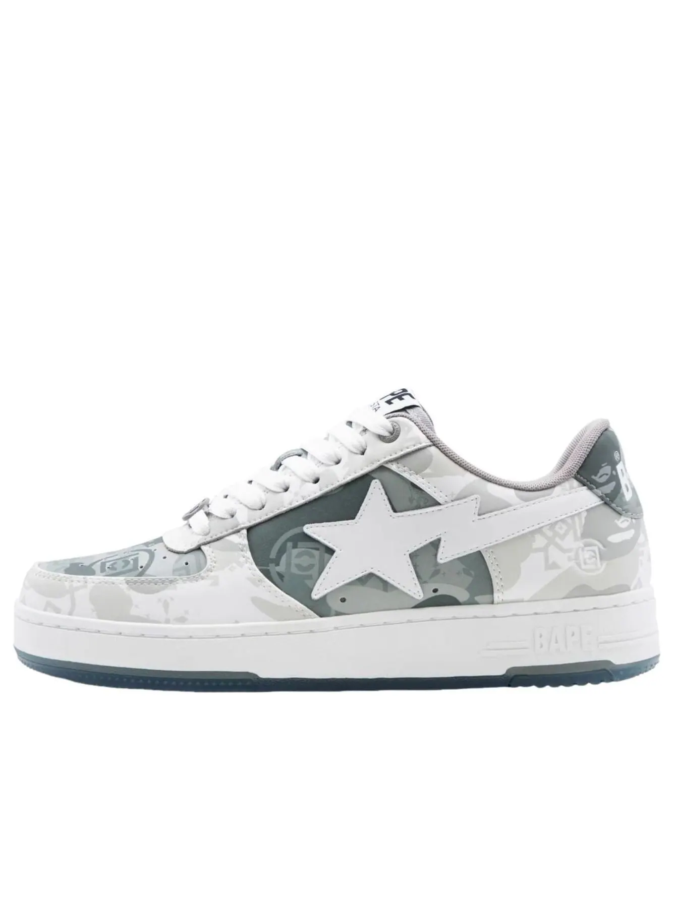 A Bathing Ape BAPE X Clot Camo BAPE STA 'White' — изображение 1 из 5, белый