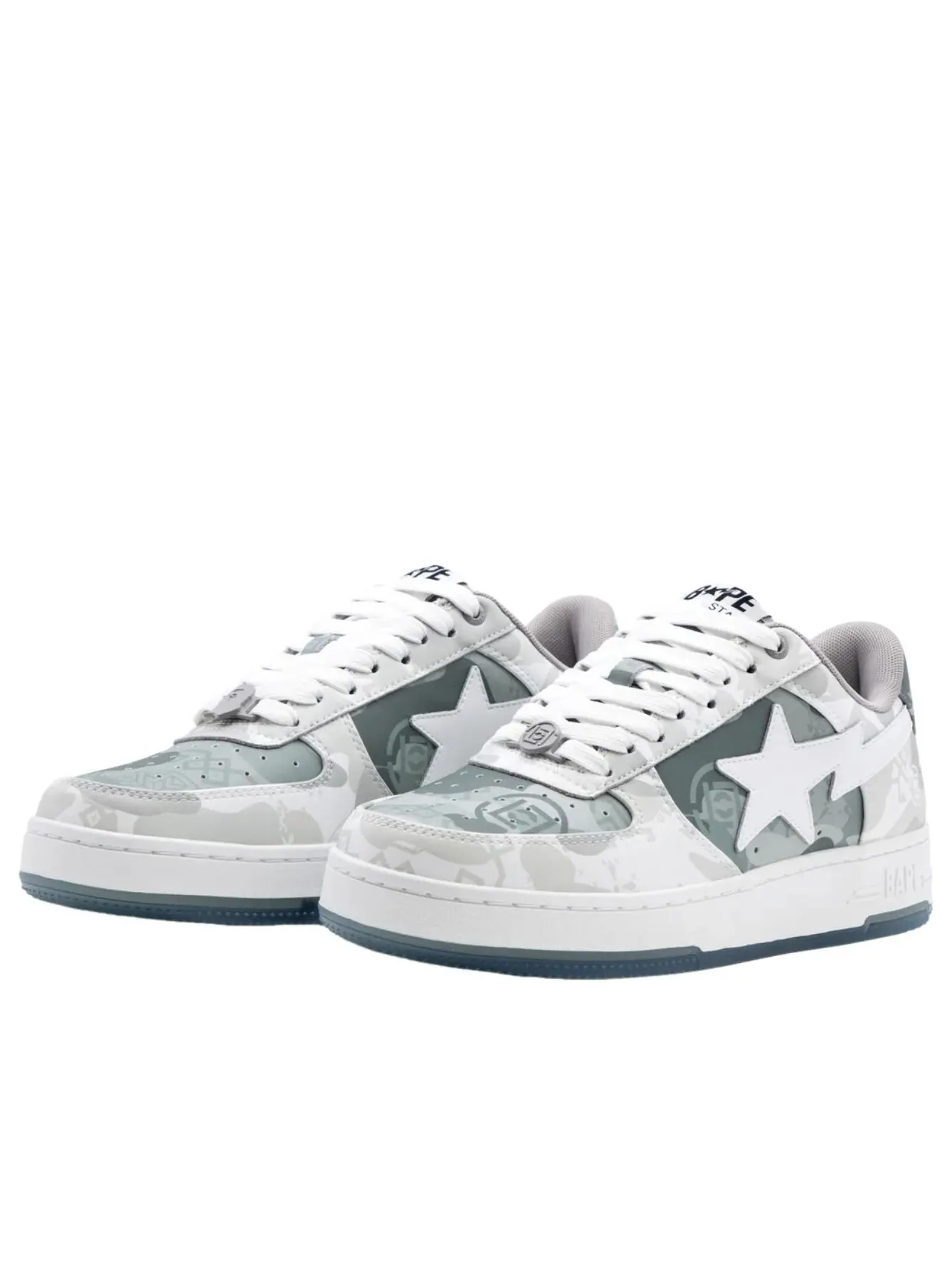 A Bathing Ape BAPE X Clot Camo BAPE STA 'White' — изображение 2 из 5, белый