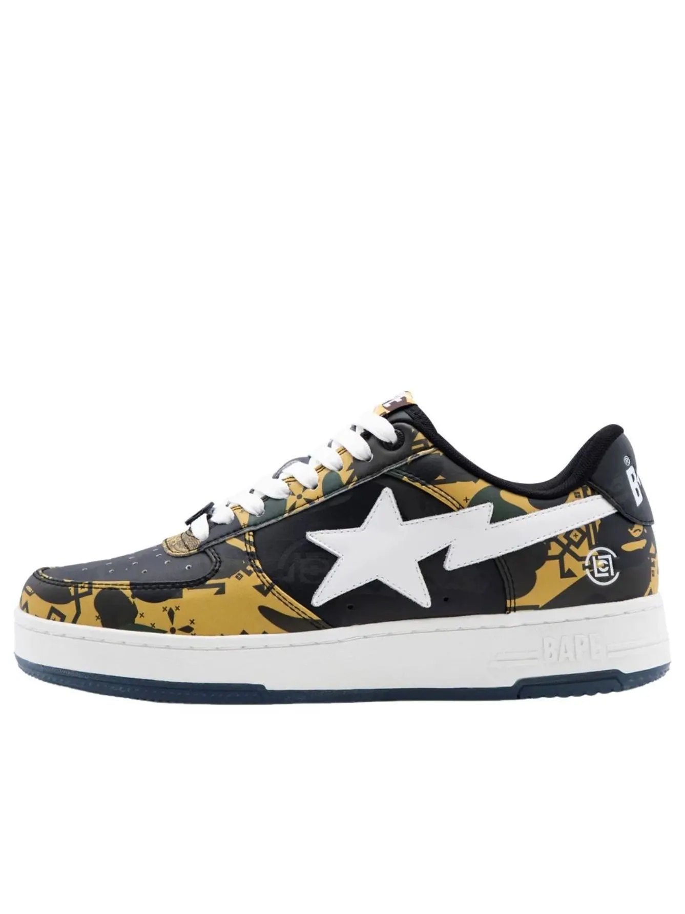 A Bathing Ape BAPE X Clot Camo BAPE STA 'Yellow' — изображение 1 из 5, желтый