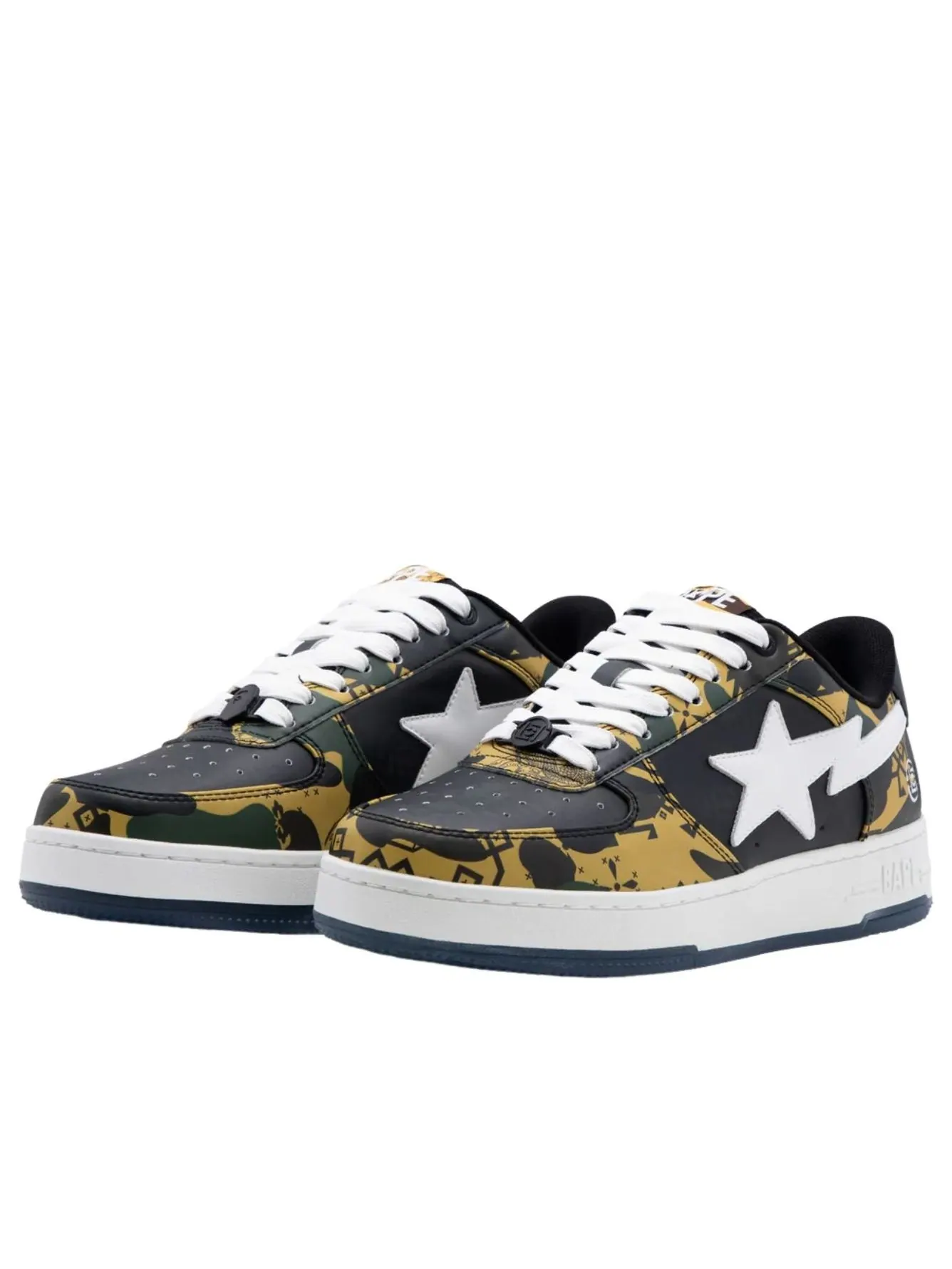 A Bathing Ape BAPE X Clot Camo BAPE STA 'Yellow' — изображение 2 из 5, желтый