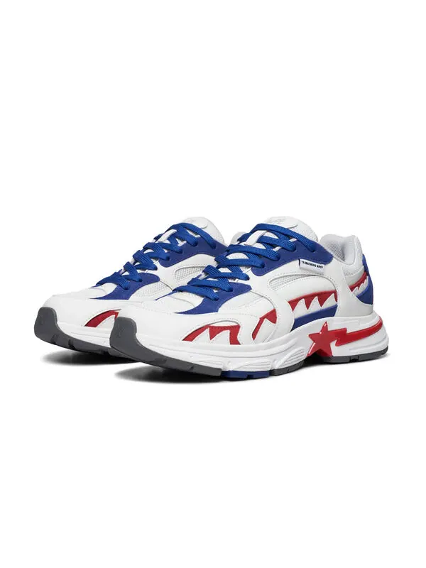 Кроссовки shark sta 'uk' A Bathing Ape — изображение 3 из 4, белый/синий/красный