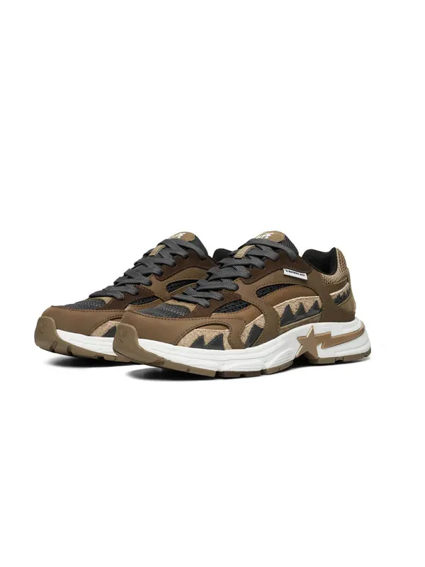 Кроссовки shark sta 'beige multi' A Bathing Ape — изображение 3 из 4, бежевый/мульти
