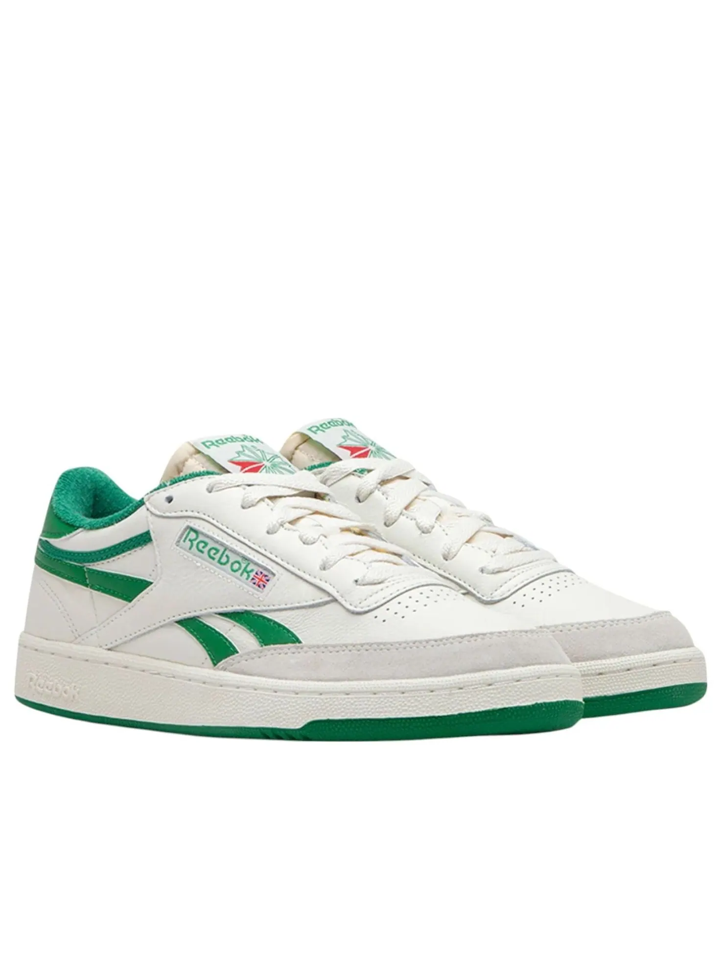 Кроссовки Reebok Club C Revenge Vintage 2023 'Chalk Glen Green' — изображение 2 из 5, белый