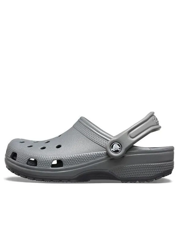 Сандалии classic clog beach gray sandals Crocs — изображение 1 из 4, серый