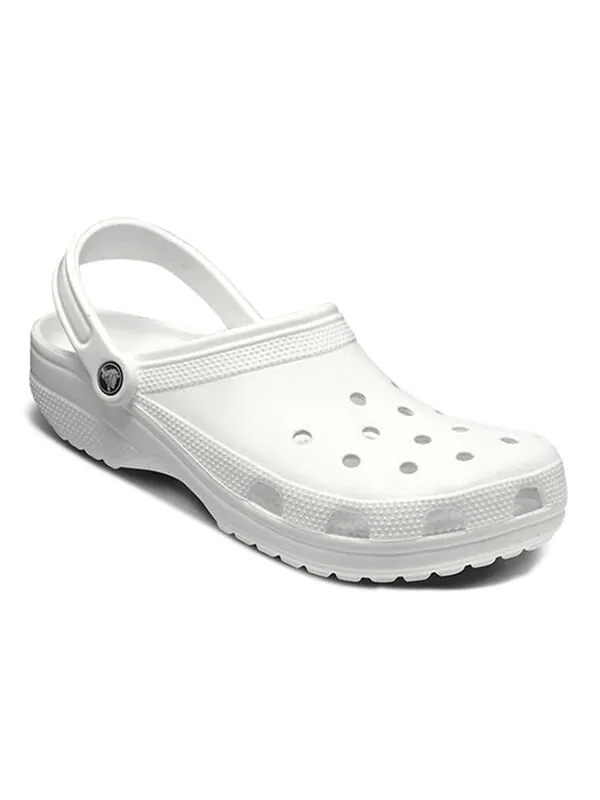 Сандалии classic clog 'classic white' Crocs — изображение 3 из 4, белый