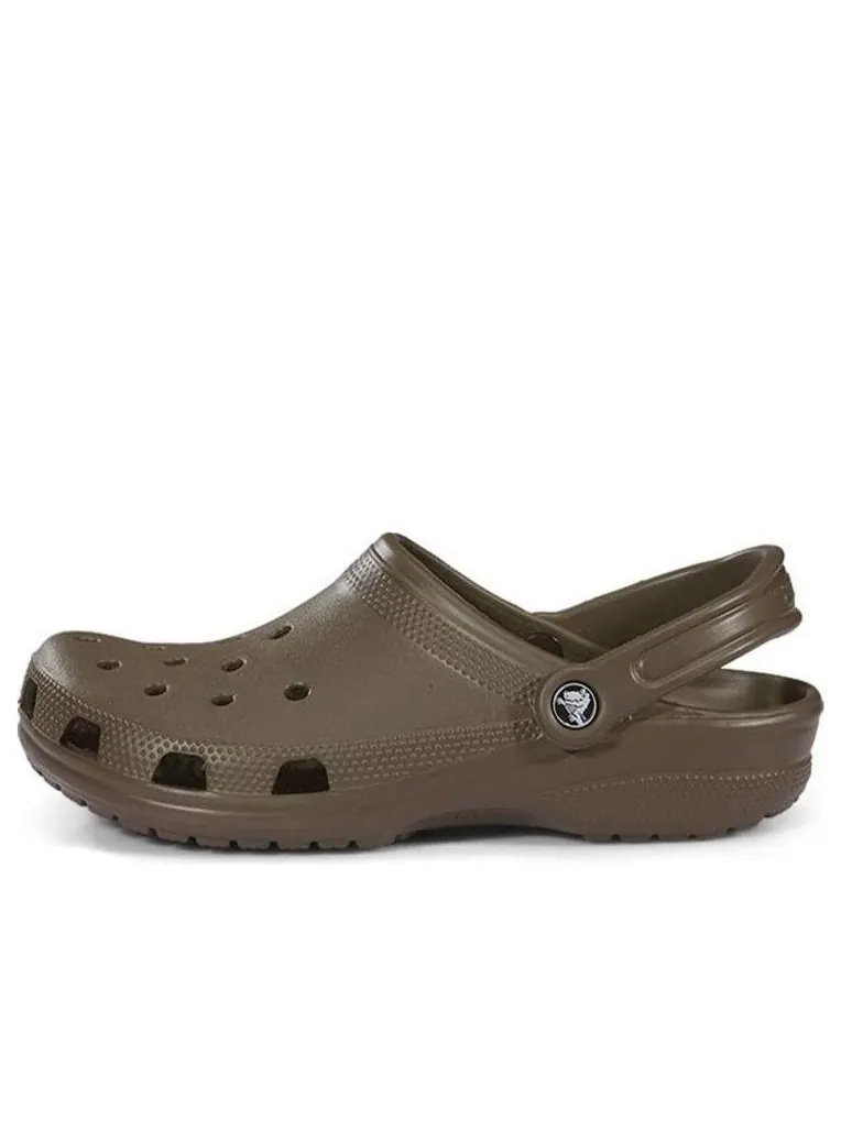 Сандалии Crocs Classic Clog 'Brown' — изображение 1 из 8, коричневый