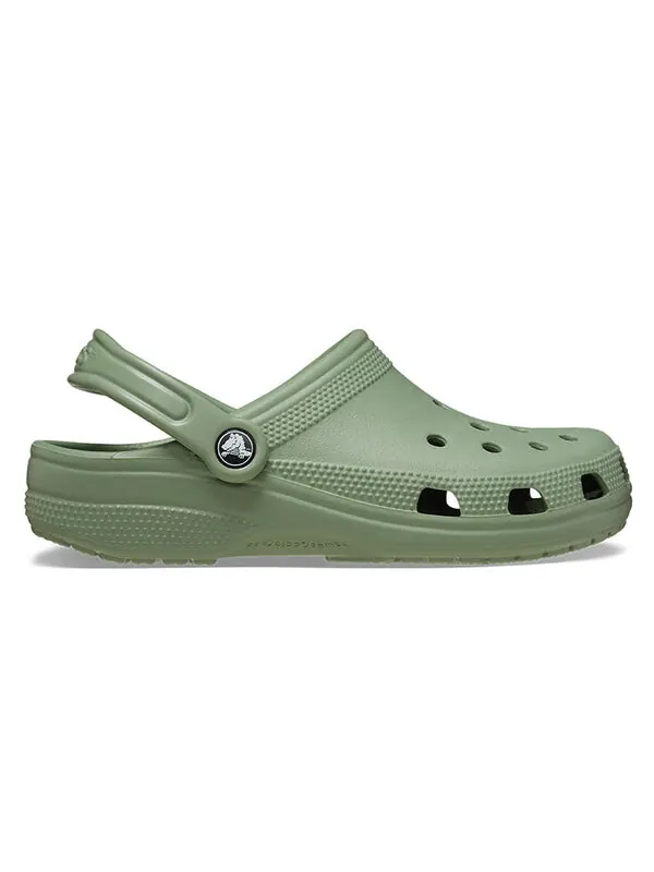 Кроссовки classic clogs 'moss green' Crocs — изображение 3 из 4, зеленый