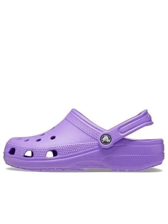 Кроссовки classic clogs 'purple' Crocs — изображение 1 из 4, фиолетовый