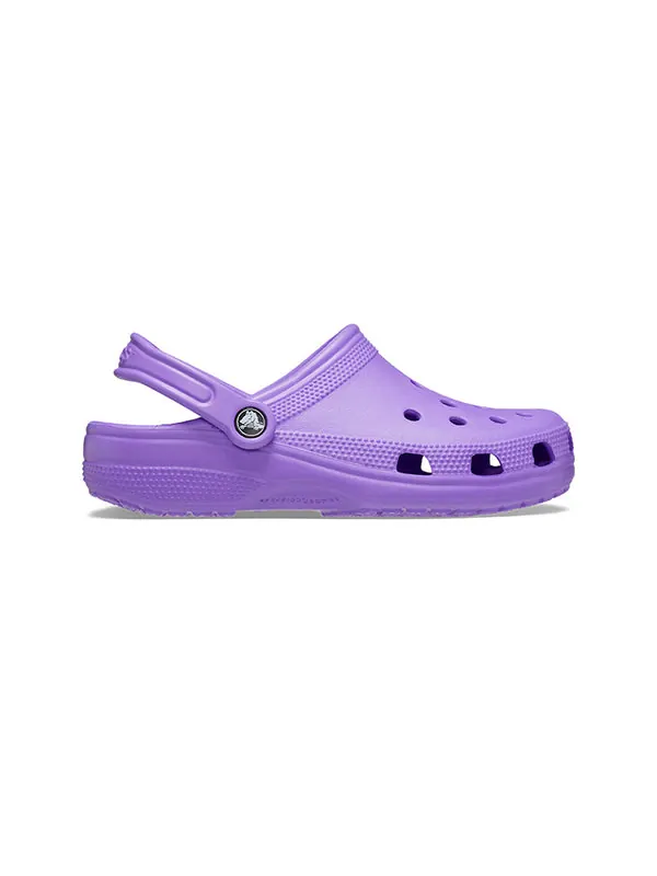 Кроссовки classic clogs 'purple' Crocs — изображение 2 из 4, фиолетовый