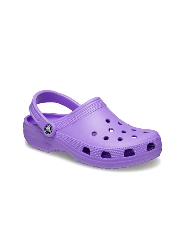 Кроссовки classic clogs 'purple' Crocs — изображение 3 из 4, фиолетовый