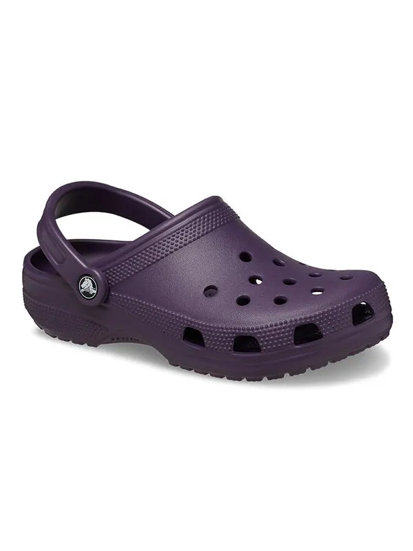 Кроссовки classic clogs 'dark iris' Crocs — изображение 4 из 4, фиолетовый