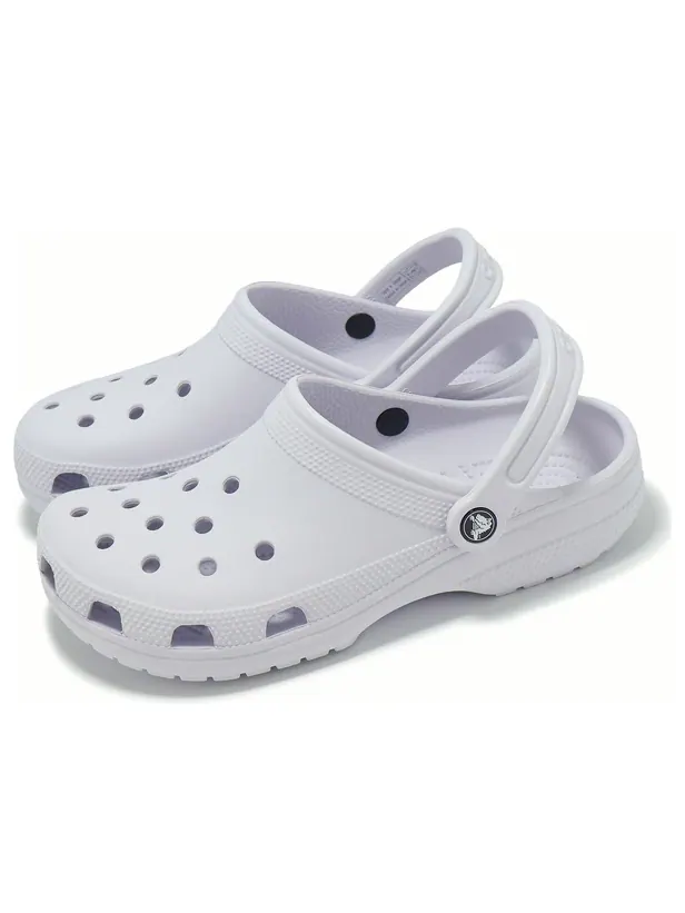 Сандалии Crocs Classic Clog 'Light Purple' — изображение 2 из 5, фиолетовый