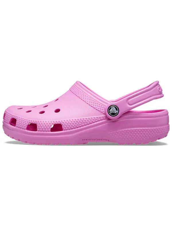 Кроссовки classic clog 'taffy pink' Crocs — изображение 2 из 4, розовый