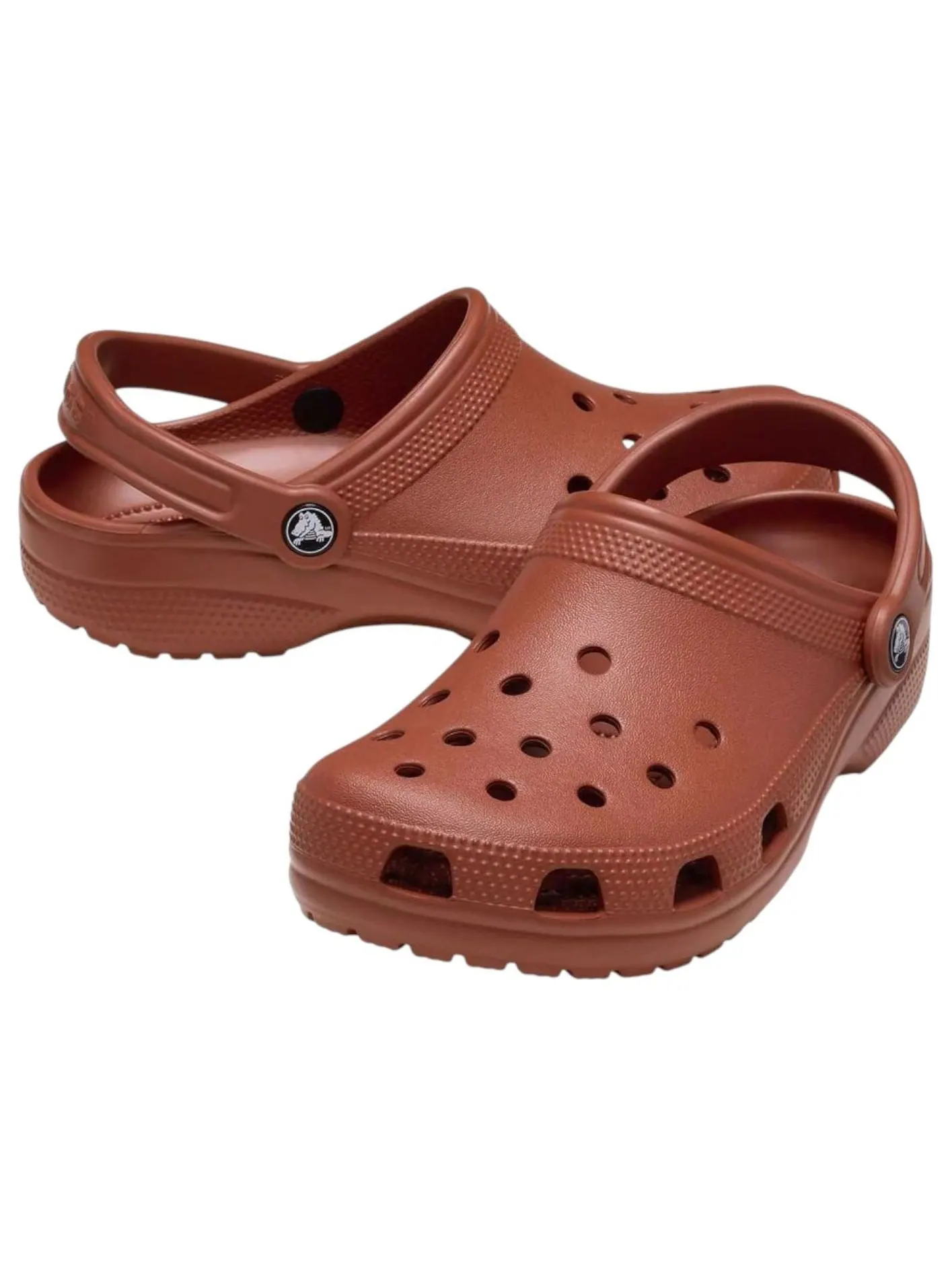 Классические сабо Crocs 'Rust' — изображение 2 из 6, красный