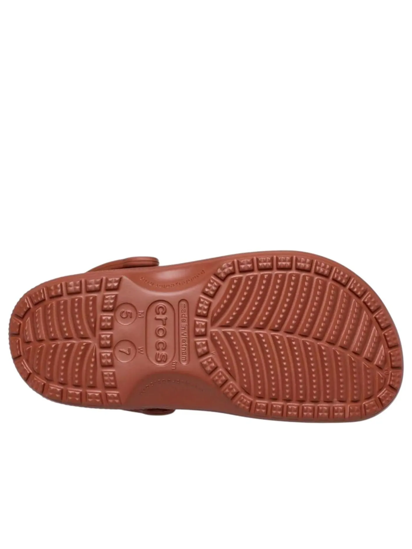 Классические сабо Crocs 'Rust' — изображение 4 из 6, красный
