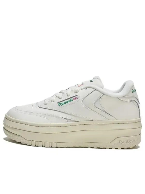 Кроссовки club c extra 'chalk glen green' Reebok — изображение 1 из 4, зеленый