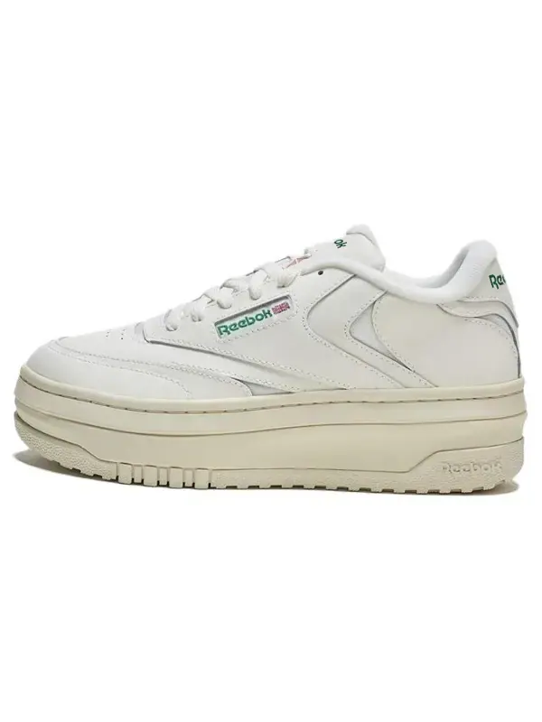 Кроссовки club c extra 'chalk glen green' Reebok — изображение 2 из 4, зеленый