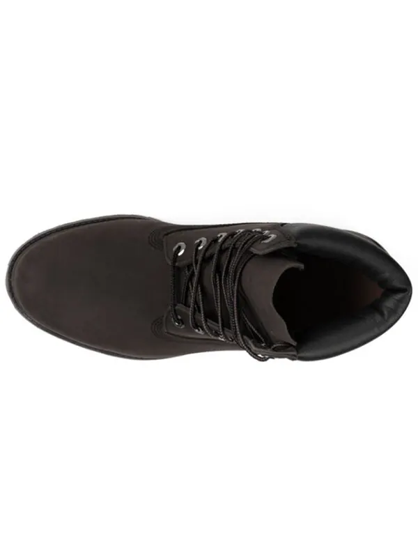 Кроссовки icon 6'' premium wide fit boots 'dark brown nubuck' Timberland — изображение 4 из 4, черный/темный коричневый