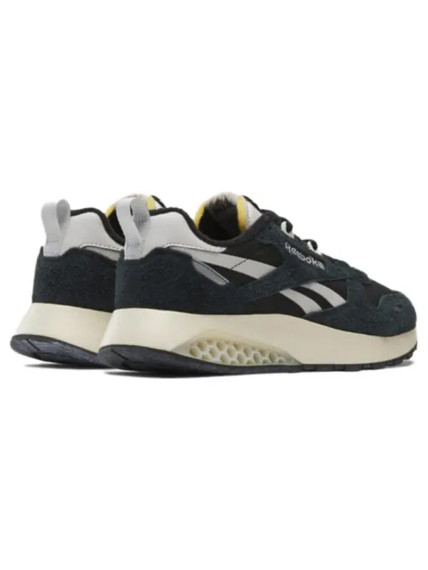 Кроссовки classic leather hexalite shoes 'core black' Reebok — изображение 3 из 4, черный