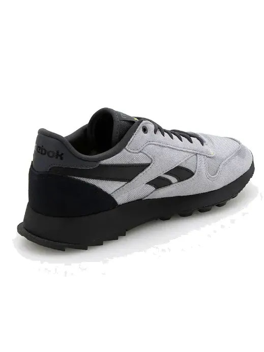Кроссовки classic leather 'grey 2 black' Reebok — изображение 2 из 3, серый/серый/черный