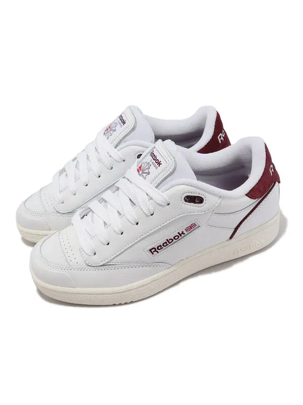 Кроссовки club c bulc 'white classic burgundy' Reebok — изображение 2 из 2