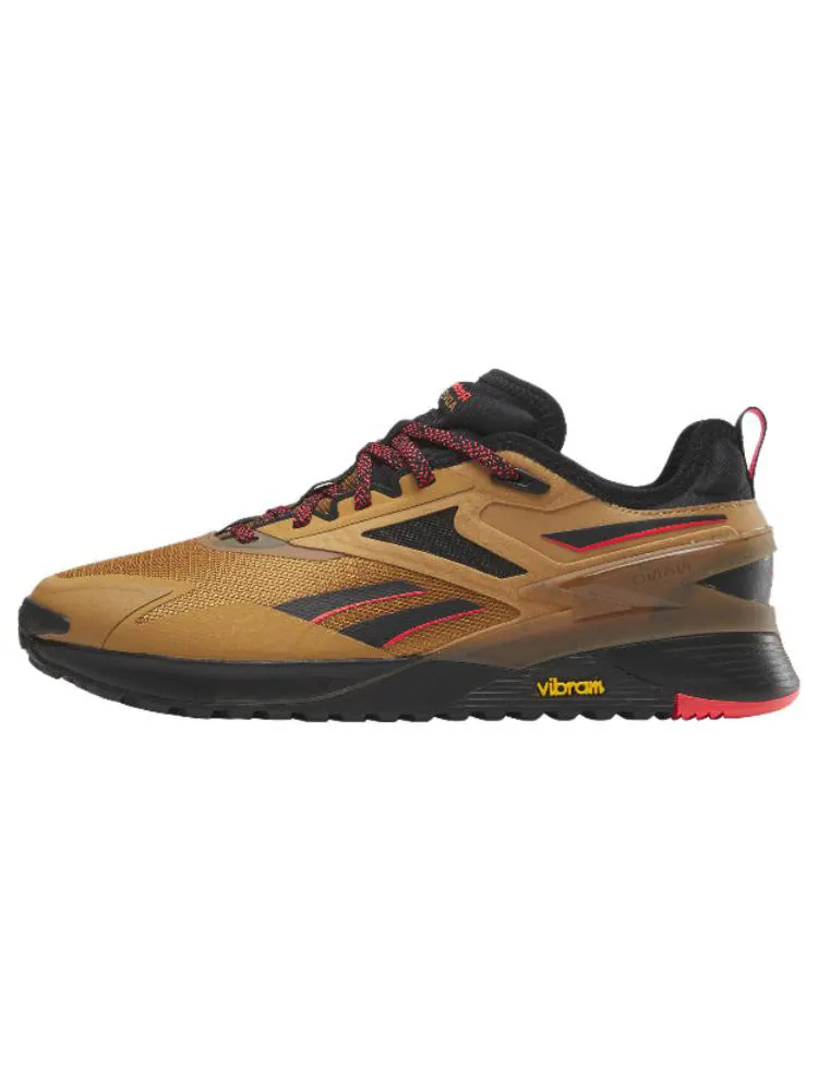 Кроссовки Reebok Nano X3 Adventure 'Court Brown Black' — изображение 2 из 3, бежевый