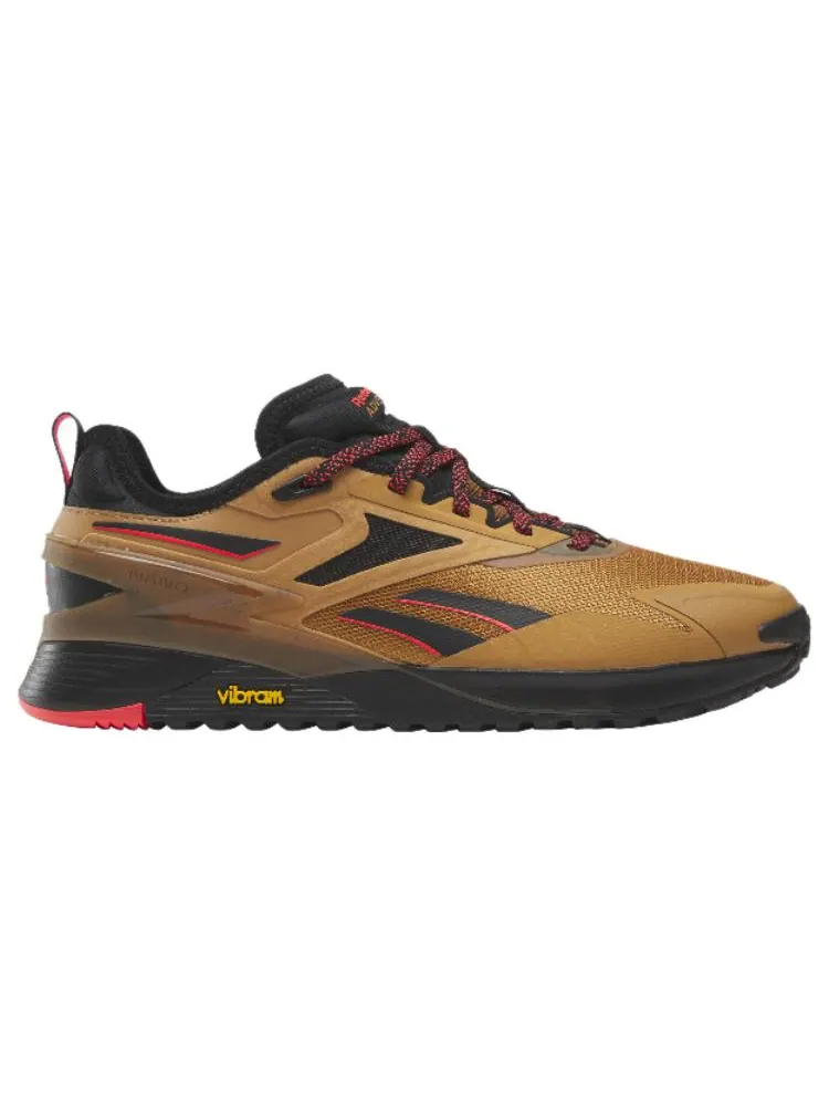 Кроссовки Reebok Nano X3 Adventure 'Court Brown Black' — изображение 3 из 3, бежевый