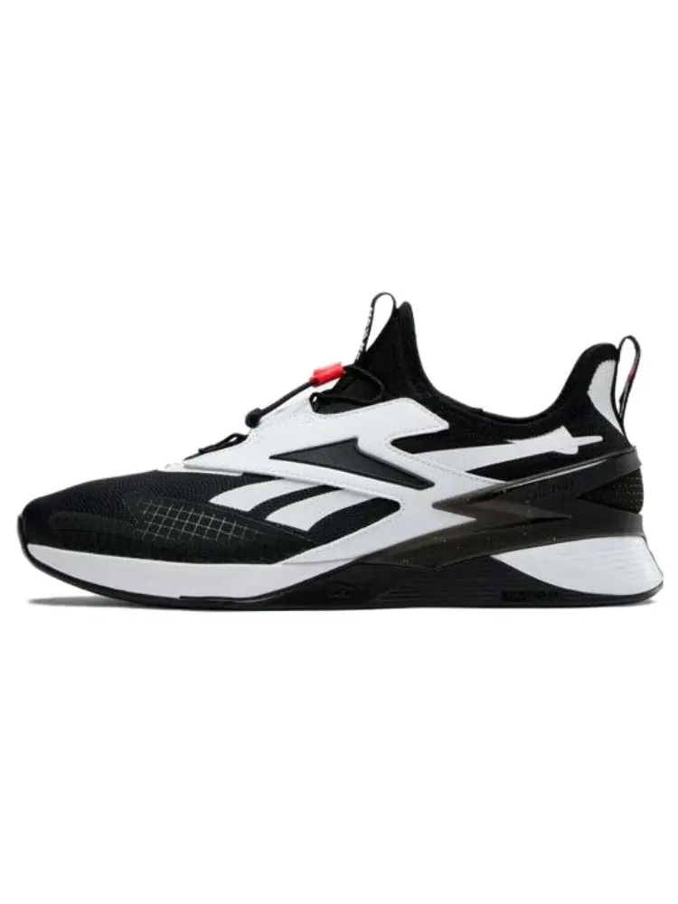 Кроссовки Reebok Nano X3 x Rich Froning 'Black White Neon Cherry' — изображение 2 из 5, черный