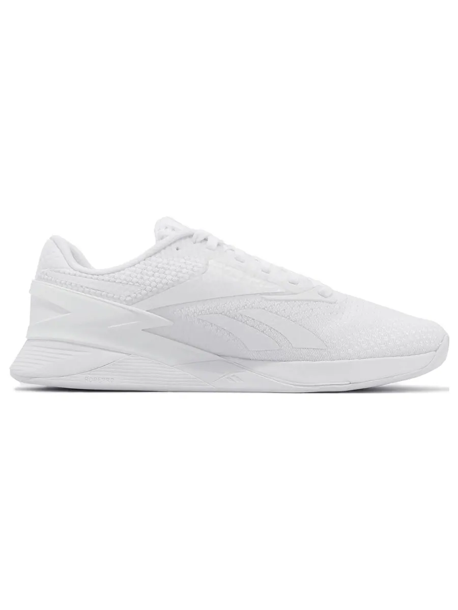 Кроссовки Reebok Nano X3 'White' — изображение 3 из 6, белый