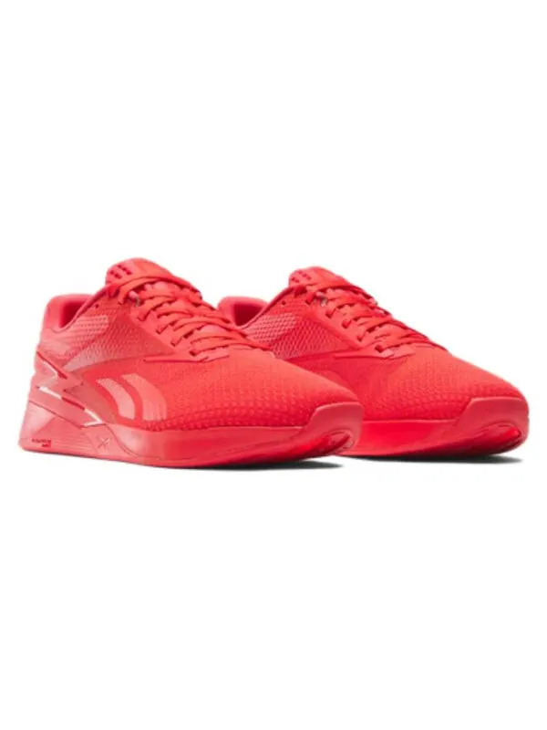 Кроссовки nano x3 'cherry red' Reebok — изображение 3 из 4, красный/красный/неоновый
