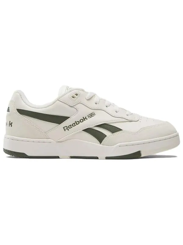 Кроссовки bb 4000 'white olive green' Reebok — изображение 3 из 4, белый/зеленый