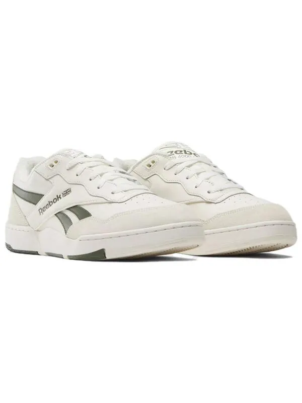 Кроссовки bb 4000 'white olive green' Reebok — изображение 4 из 4, белый/зеленый