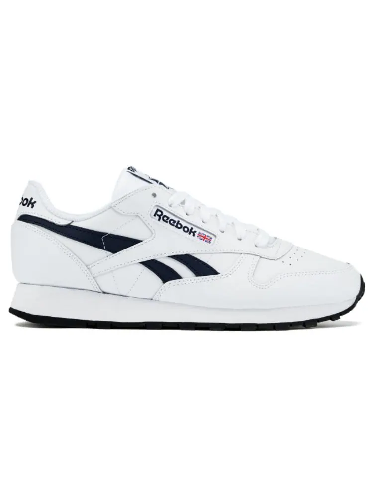 Кроссовки Reebok Classic Leather 'White Vector Navy' — изображение 2 из 2, белый