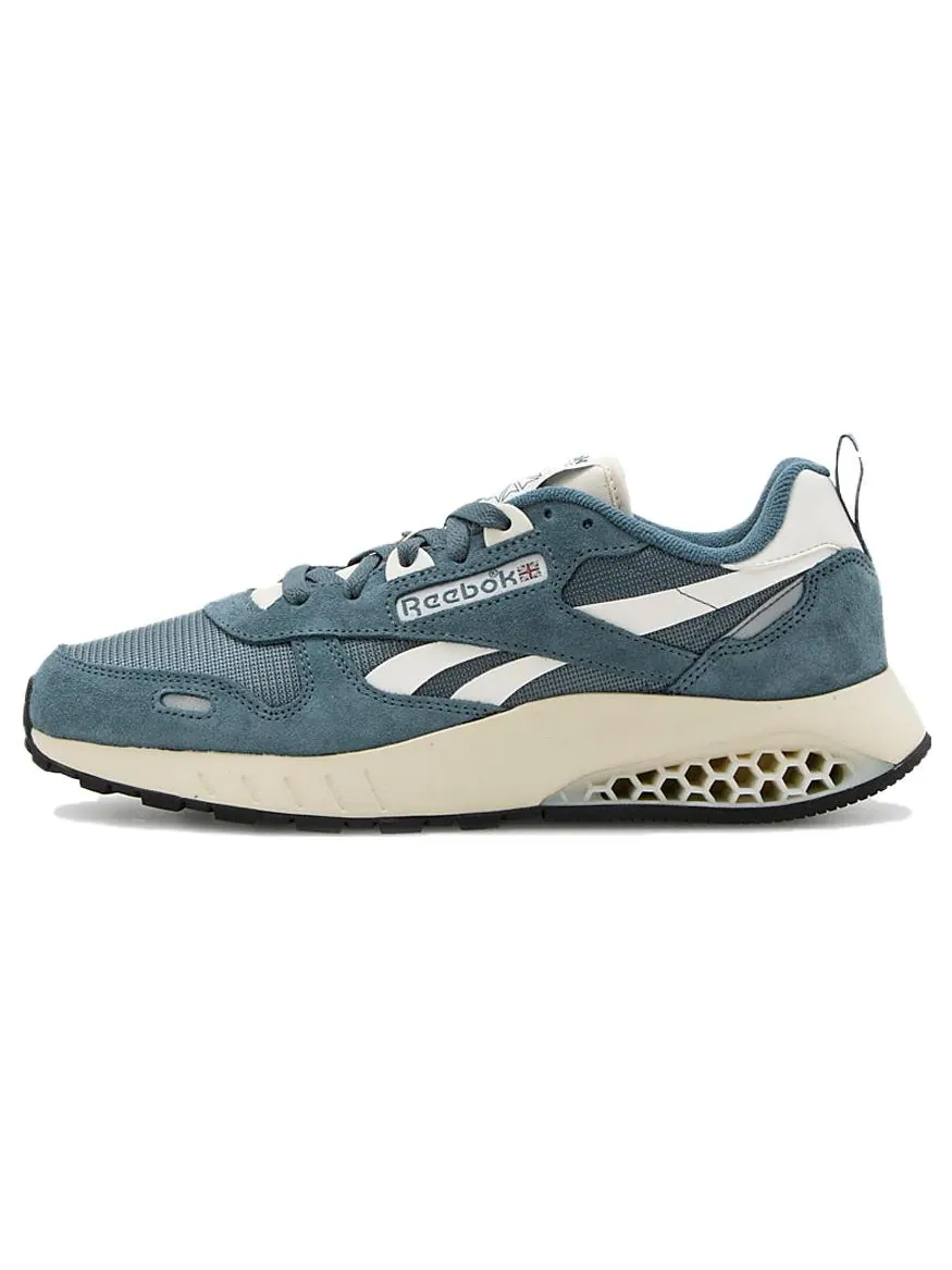 Кроссовки Reebok Classic Leather Hexalite 'Hooblu Chalk' — изображение 2 из 6, синий