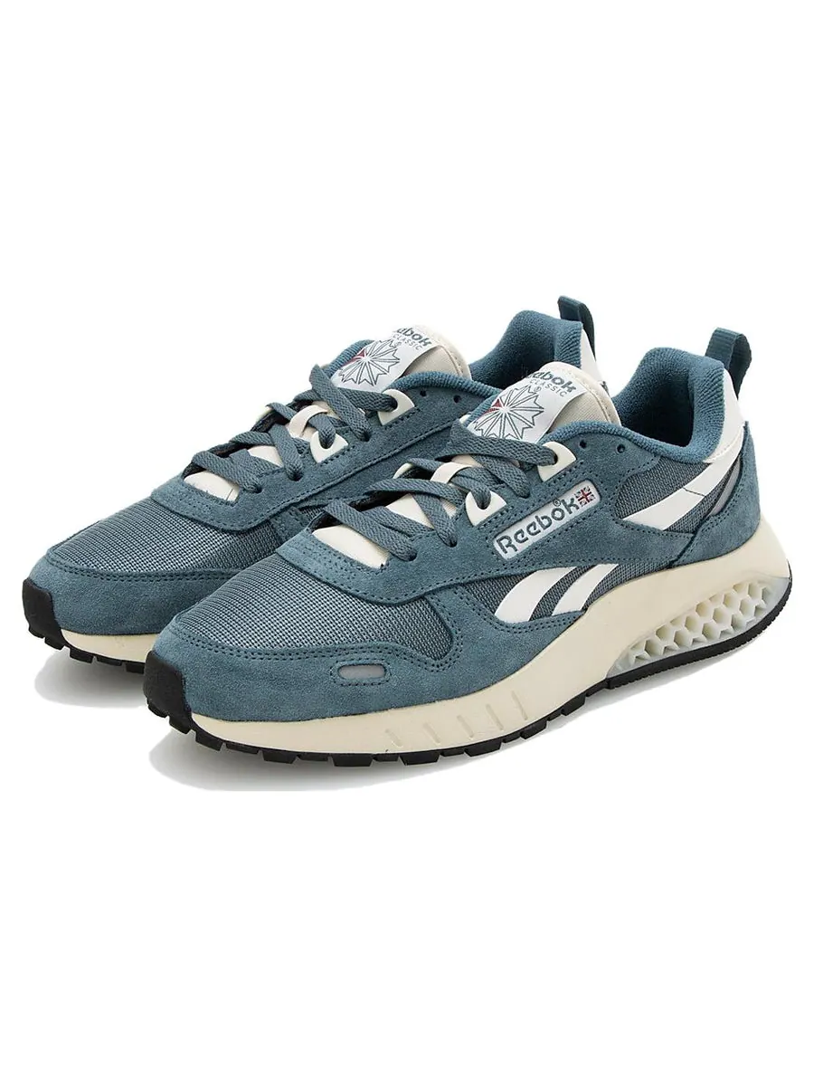 Кроссовки Reebok Classic Leather Hexalite 'Hooblu Chalk' — изображение 3 из 6, синий