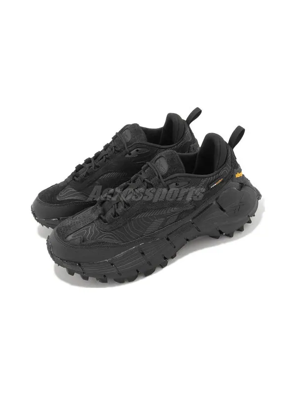Кроссовки zig kinetica 2.5 edge 'black pure grey' Reebok — изображение 3 из 4, черный/серый/черный