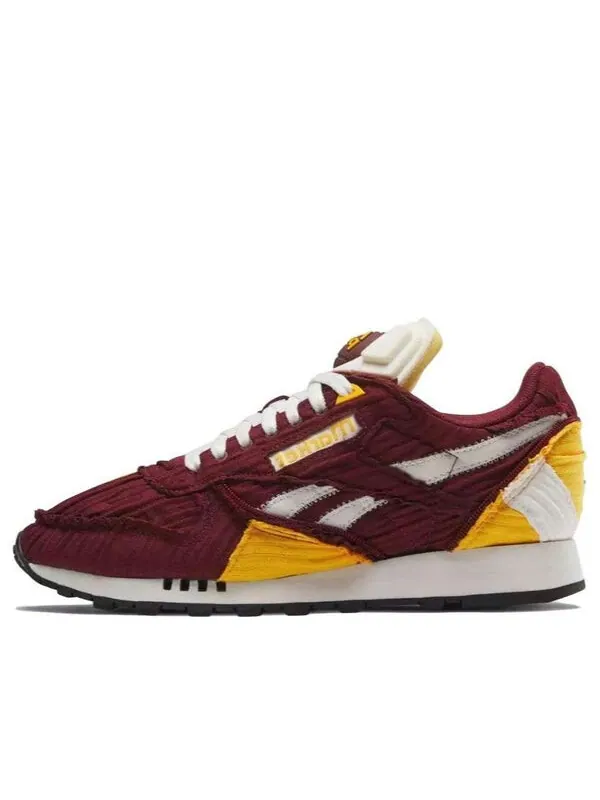 Кроссовки market x classic leather pump 'classic burgundy' Reebok — изображение 1 из 2