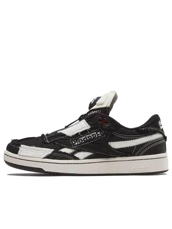 Кроссовки market x club c 85 pump 'black chalk' Reebok — изображение 1 из 2, черный//красный