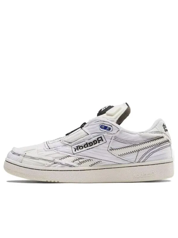 Кроссовки market x club c 85 pump 'chalk black' Reebok — изображение 1 из 2, белый//черный