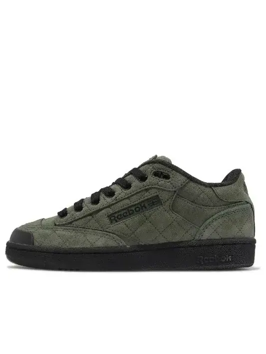 Кроссовки club c bulc 'varsity green' Reebok — изображение 1 из 1, зеленый/черный/оранжевый
