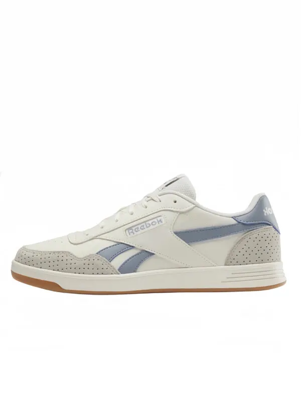 Кроссовки court advance 'chalk' Reebok — изображение 2 из 4, бежевый/серый/синий