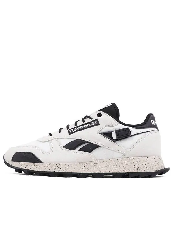 Кроссовки classic leather 'winterized - white pure grey' Reebok — изображение 1 из 4, белый/черный