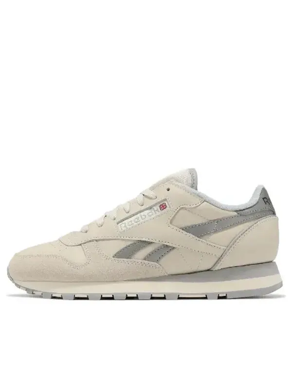 Кроссовки classic leather 1983 vintage 'alabaster pure grey' Reebok — изображение 1 из 4, серый