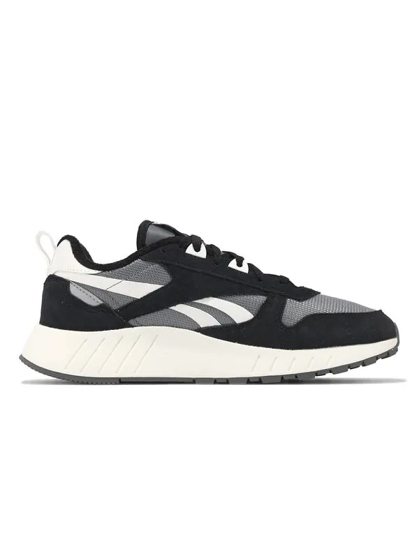 Кроссовки classic leather hexalite 'black pure grey' Reebok — изображение 2 из 4, черный/серый