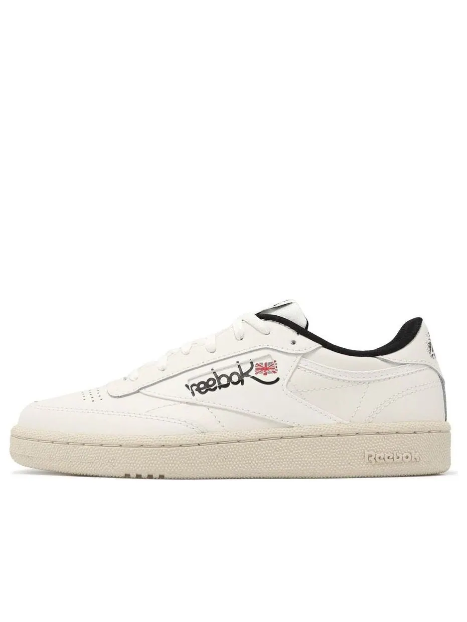 Кроссовки Reebok Club C 85 'Белый черный' — изображение 1 из 6, белый/черный