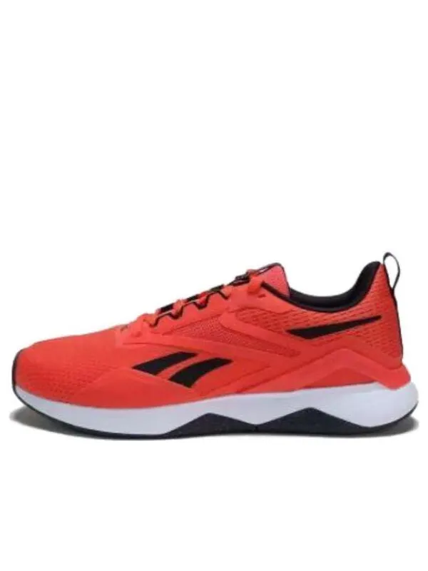 Кроссовки nanoflex tr 2 'dynamic red core black' Reebok — изображение 1 из 4, красный/черный/белый
