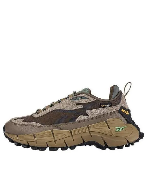 Кроссовки zig kinetica 2.5 edge 'brown' Reebok — изображение 1 из 4, коричневый