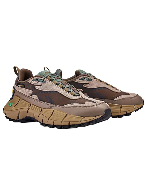 Кроссовки zig kinetica 2.5 edge 'brown' Reebok — изображение 2 из 4, коричневый